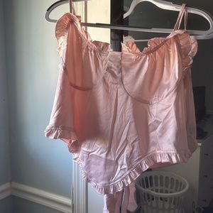 PInk Shein Plus size Top